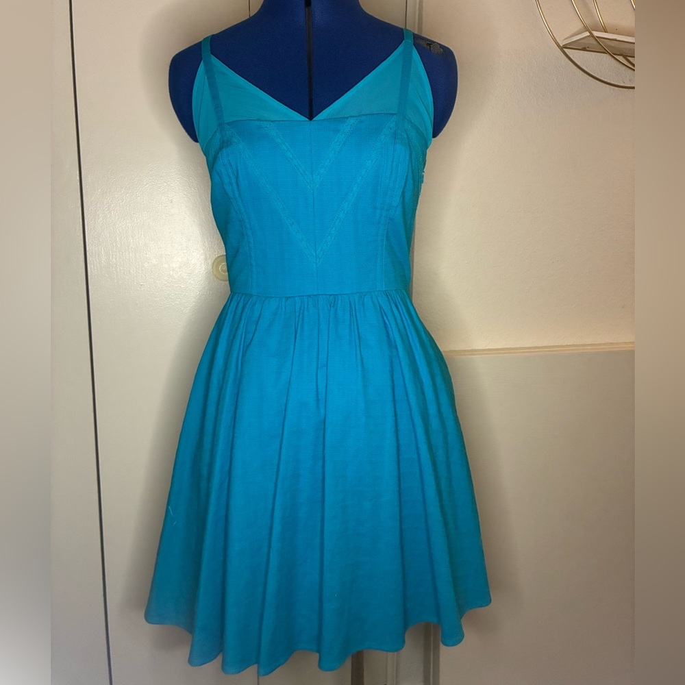 Turquoise Dress